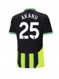 Manchester City Manuel Akanji #25 Gostujuci Dres 2024-25 Kratak Rukavima